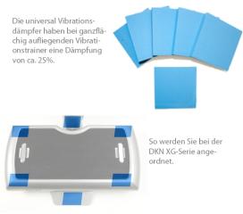Vibrationsdämpfer-Pads für die DKN XG-Serie